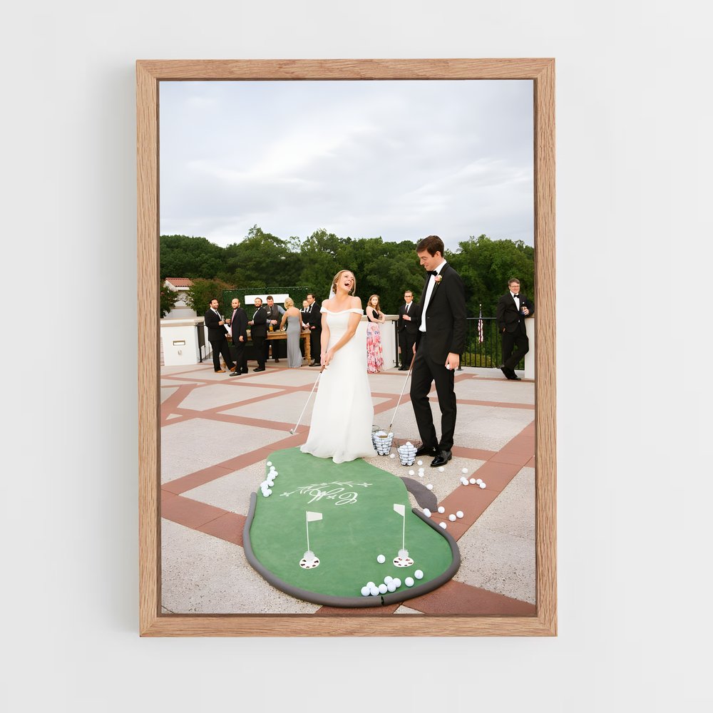 Poster Golf & Love (vue 4)